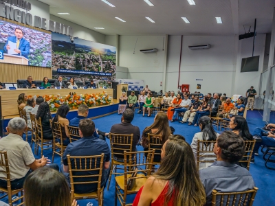 Câmara Municipal de Parauapebas realiza Sessão Solene para entrega de honrarias a personalidades que contribuíram para o desenvolvimento do município