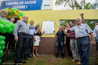 Vereadores prestigiam inauguração do Centro de Saúde Cedere I