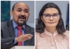 Israel Miquinha e Eliene Soares requerem obras de saneamento básico para quatro bairros da cidade