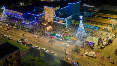 Bom Dia Pará, Parauapebas recebe decoração de Natal nas ruas