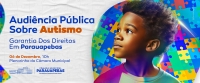 Câmara de Parauapebas realiza audiência pública sobre direitos dos autistas