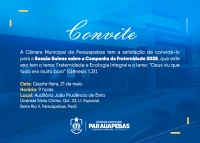 CMP promove Sessão Solene da Campanha da Fraternidade 2025