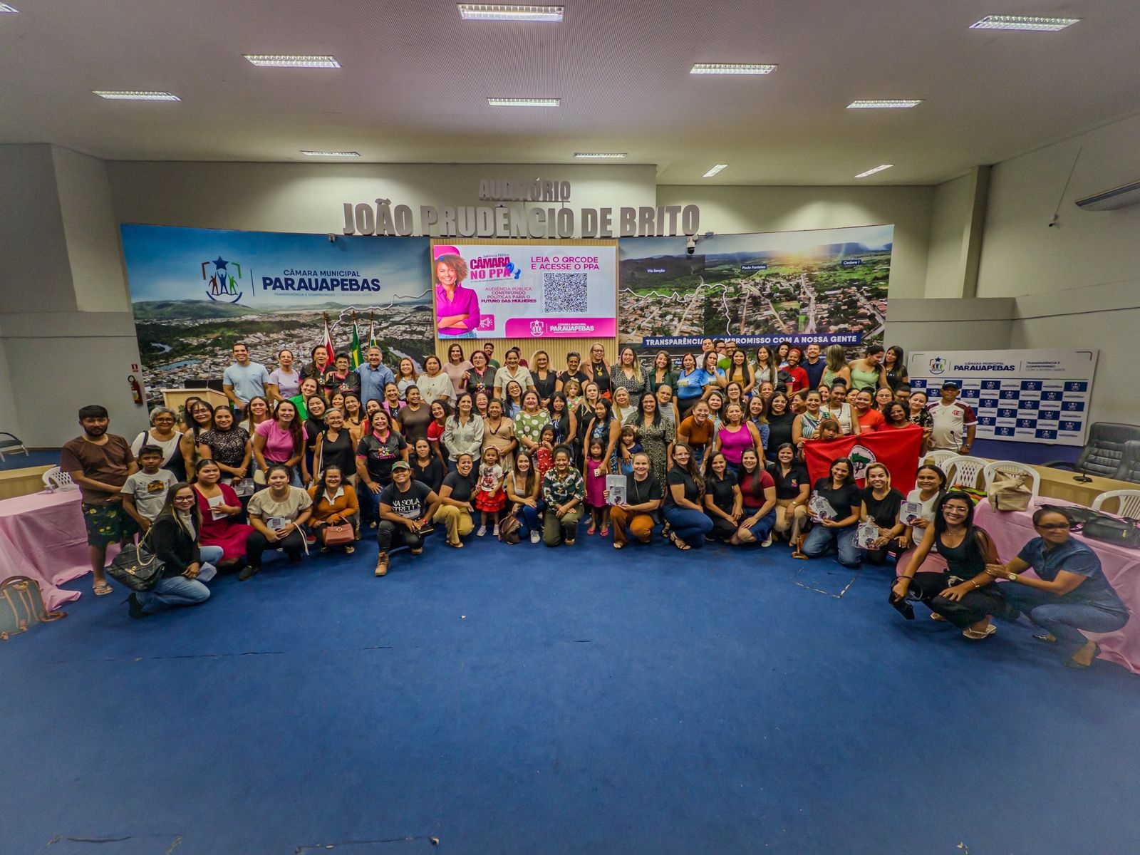 IAudiência Pública sobre Políticas para Mulheres reúne grande participação popular e amplia debate para o PPA 2026–2029
